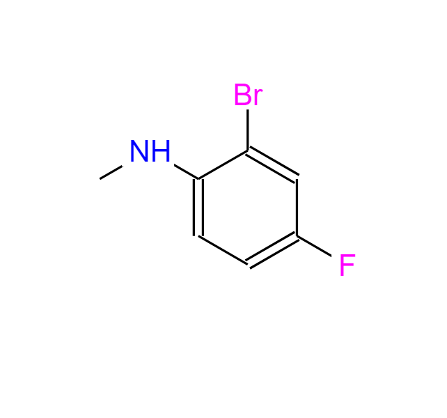 N-甲基-2-溴-4-氟苯胺盐酸盐,2-bromo-4-fluoro-N-methylaniline