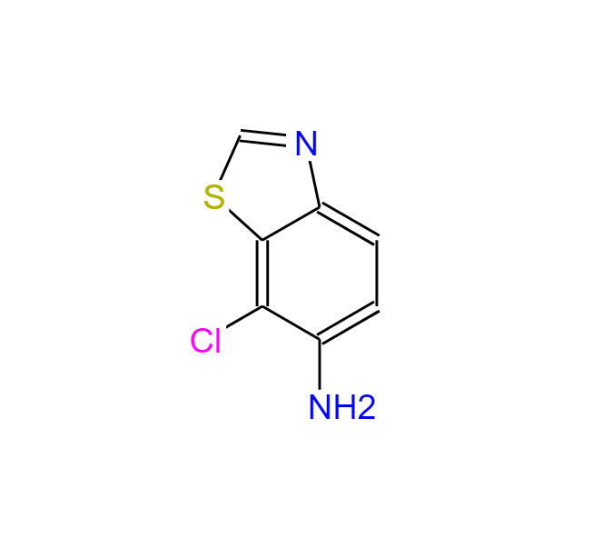 7-氯-苯并噻唑-6-基胺,6-Benzothiazolamine,7-chloro-(9CI)