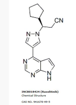 INCB018424 (Ruxolitinib),INCB018424 (Ruxolitinib)