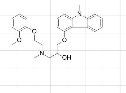 卡维地洛杂质31,2-Propanol, 1-[[2-(2-methoxyphenoxy)ethyl]methylamino]-3-[(9-methyl-9H-carbazol-4-yl)oxy]-