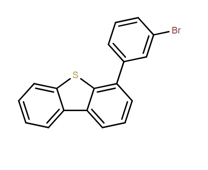 4-(3-溴苯基)二苯并噻吩,Dibenzothiophene, 4-(3-broMophenyl)-