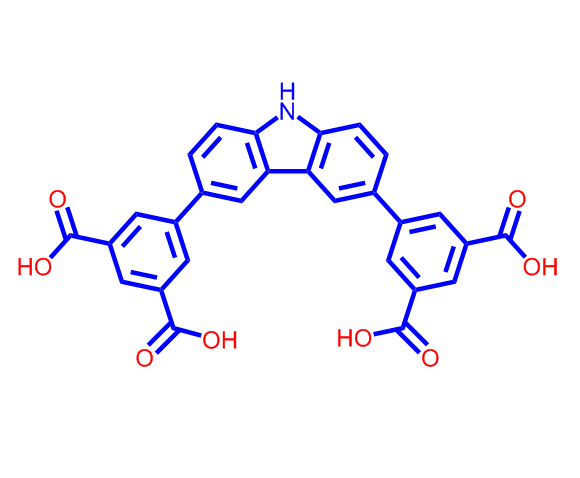 1,3-Benzenedicarboxylic acid, 5,5'-(9H-carbazole-3,6-diyl)bis-,1,3-Benzenedicarboxylic acid, 5,5'-(9H-carbazole-3,6-diyl)bis-