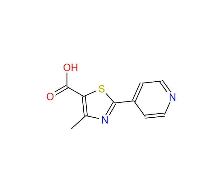 4-甲基-2-(4-吡啶基)噻唑-5-羧酸,4-methyl-2-pyrid-4-yl-1,3-thiazole-5-carboxylic acid