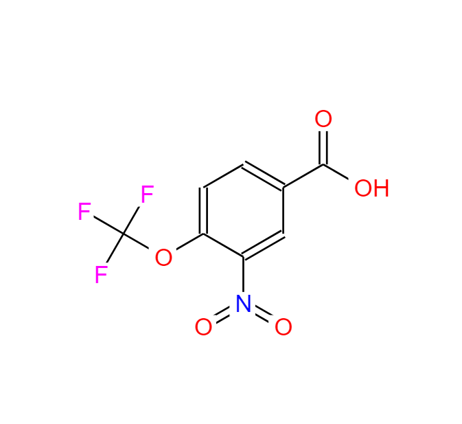 3-硝基-4-三氟甲氧基苯甲酸,3-Nitro-4-(trifluoromethoxyl)benzoic acid