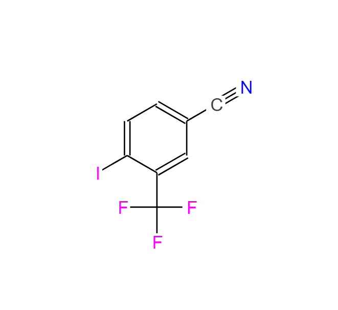 4-碘-3-三氟甲基苯腈,4-Iodo-3-(trifluoromethyl)benzonitrile