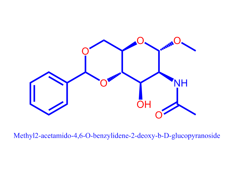 Methyl2-acetamido-4,6-O-benzylidene-2-deoxy-b-D-glucopyranoside,Methyl2-acetamido-4,6-O-benzylidene-2-deoxy-b-D-glucopyranoside