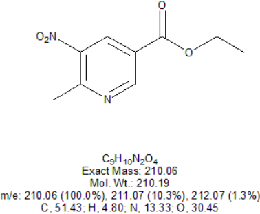 5-硝基-6-甲基烟酸乙酯,Ethyl 6-Methyl-5-nitronicotinate