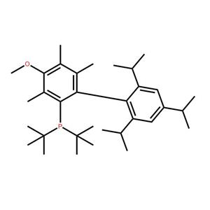 2-二叔丁基膦-4-甲氧基-3,5,6-三甲基-2',4',6'-三异丙基联苯[与异构体1:1混合,2-二-叔丁基膦-5-甲氧基-3,4,6-三甲基-2',4',6'-三异丙基联苯1359986-21-2
