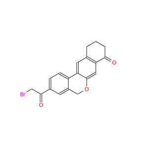 GS-5816中间体-溴代,3-(2-bromoacetyl)-10,11-dihydro-5H-Benzo[d]naphtho[2,3-b]pyran-8(9H)-one