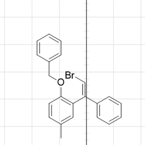 （Z）-1-苄氧基-2-（2-溴-1-苯基乙烯基）-4-甲基苯,(Z)-1-(benzyloxy)-2-(2-bromo-1-phenylvinyl)-4-methylbenzene