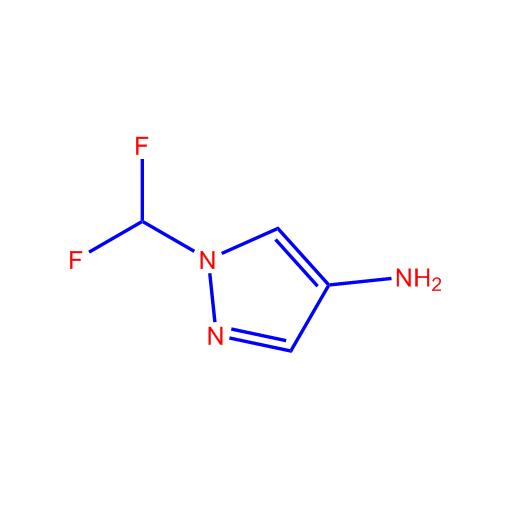 1-(二氟甲基)-1h-吡唑-4-胺,1-(Difluoromethyl)-1H-pyrazol-4-amine