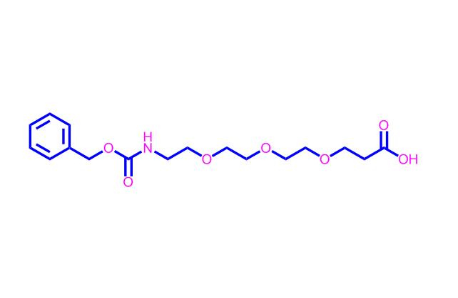 3-氧代-1-苯基-2,7,10,13-四氧雜-4-氮雜十六烷-16-酸,CBz-n-amido-peg3-acid