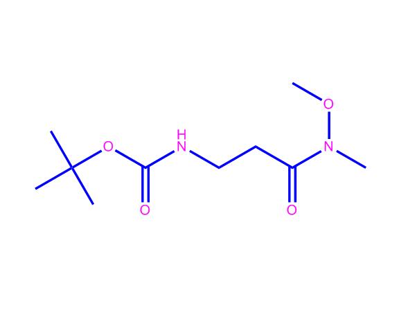 叔丁基N-[3-[甲氧基(甲基)氨基]-3-氧代丙基]氨基甲酸酯,tert-butyl N-[3-[methoxy(methyl)amino]-3-oxopropyl]carbamate