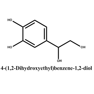 DL-3,4-二羟基苯基二醇,4-(1,2-Dihydroxyethyl)benzene-1,2-diol