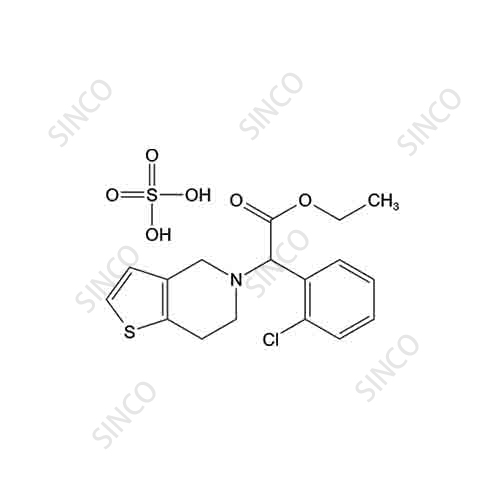 硫酸氯吡格雷乙酯,Clopidogrel Ethyl Ester Sulfate