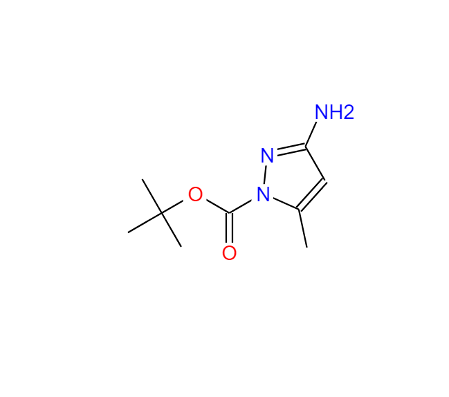 1-BOC-3-氨基-5-甲基吡唑,1H-Pyrazole-1-carboxylicacid,3-amino-5-methyl-,1,1-dimethylethylester