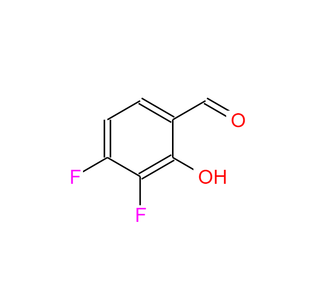 3,4-二氟水楊醛,Benzaldehyde, 3,4-difluoro-2-hydroxy- (9CI)