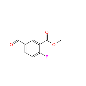 2-氟-5-甲酰基苯甲酸 甲酯,Methyl 2-fluoro-5-formylbenzoate