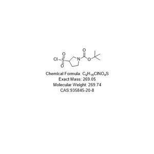3-(氯磺酰基)吡咯烷-1-甲酸叔丁酯,3-CHLOROSULFONYL-PYRROLIDINE-1-CARBOXYLIC ACID TERT-BUTYL ESTER