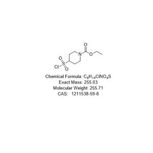 乙基 4-(氯磺酰)哌啶-1-甲酸基酯,4-Chlorosulfonyl-piperidine-1-carboxylic acid ethyl ester