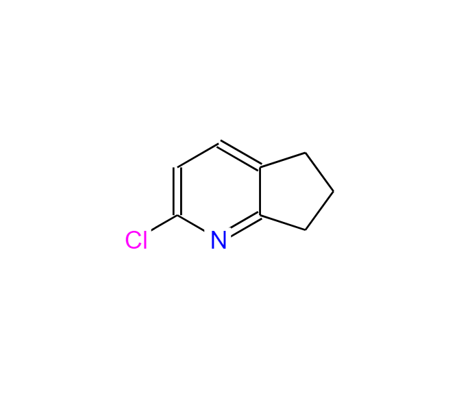 2-氯-6,7-二氢-5H-2,3-环戊烯并吡啶,2-chloro-6,7-dihydro-5H-cyclopenta[b]pyridine