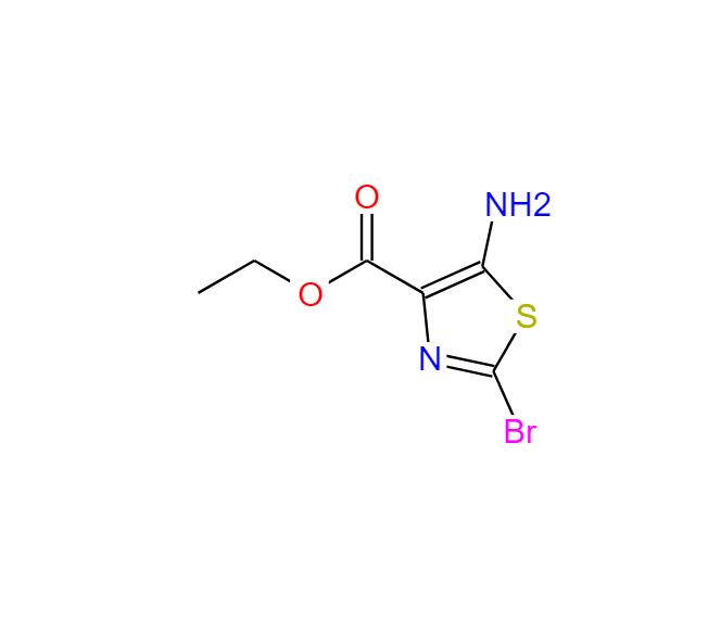 2-溴-5-氨基-4-噻唑甲酸乙酯,ethyl 5-aMino-2-broMothiazole-4-carboxylate