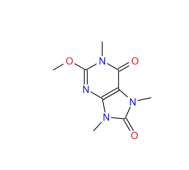 咖啡因杂质,2-methoxy-1,7,9-trimethylpurine-6,8-dione