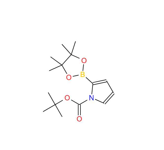 1-叔丁氧羰基-2-吡咯硼酸频呢醇酯,1-BOC-PYRROLE-2-BORONIC ACID, PINACOL ESTER