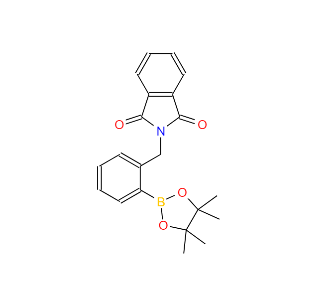 2-邻苯二甲酰亚氨基甲基苯基硼酸频哪醇酯,(2-PHTHALIMIDOMETHYLPHENYL)BORONIC ACID, PINACOL ESTER