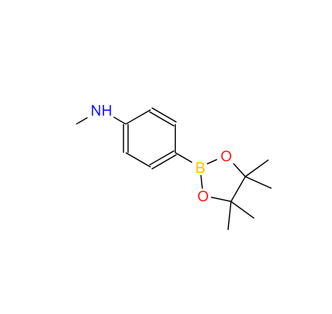 4-(N-甲基氨基)苯硼酸频那醇酯,4-(N-METHYLAMINO)PHENYLBORONIC ACID, PINACOL ESTER
