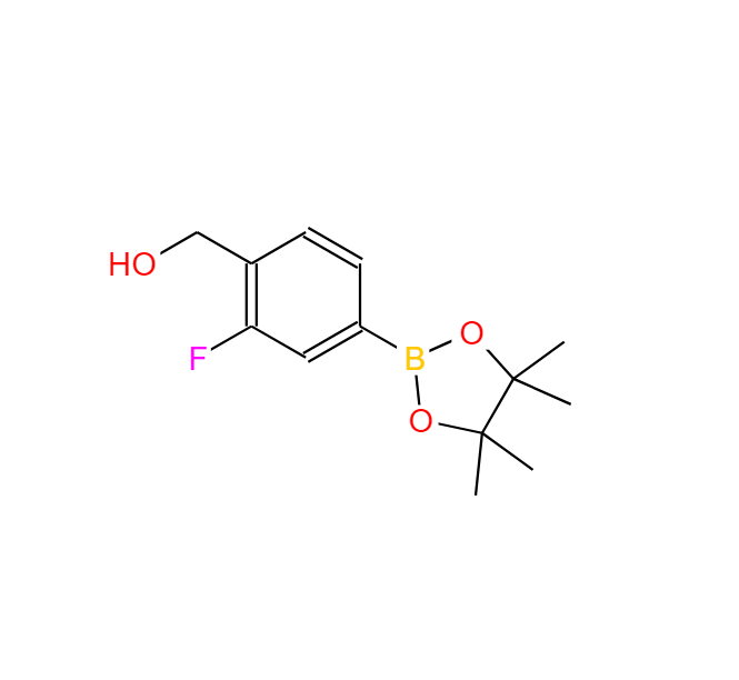 (2-氟-4-(4,4,5,5-四甲基-1,3,2-二氧杂硼杂环戊烷-2-基)苯基)甲醇,(2-Fluoro-4-(4,4,5,5-tetramethyl-1,3,2-dioxaborolan-2-yl)phenyl)methanol
