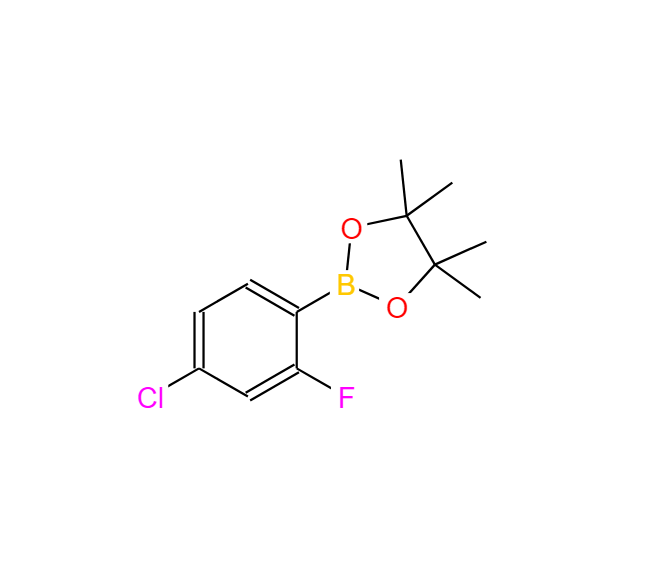 4-氯-2-氟苯硼酸頻哪醇酯,4-chloro-2-fluorophenylboronic aicd, pinacol ester