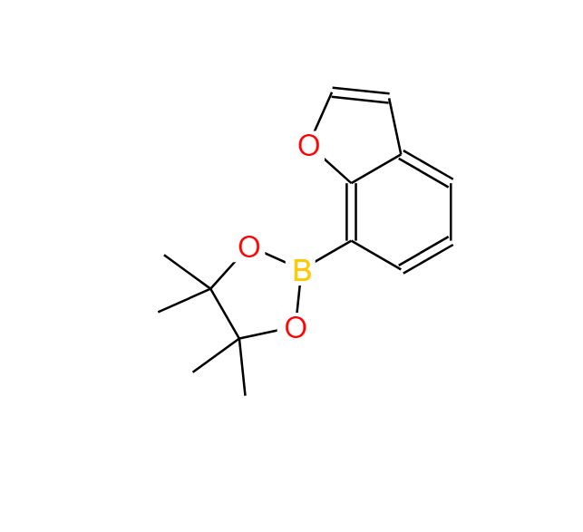 苯并呋喃-7-硼酸頻那醇酯,7-(4,4,5,5-tetramethyl-1,3,2-dioxaborolan-2-yl)benzo[b]furan