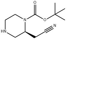 (2S)-2-(氰甲基)-1-哌嗪羧酸叔丁酯,tert-butyl (S)-2-(cyanomethyl)piperazine-1-carboxylate
