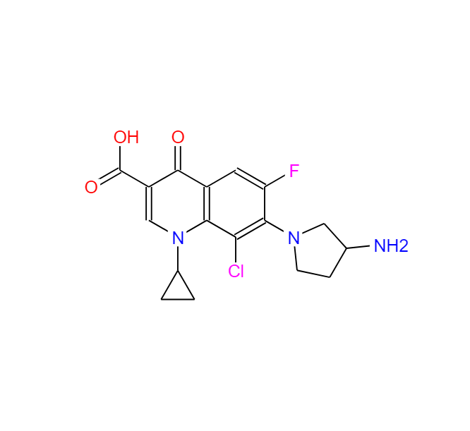 克林沙星,Clinafloxacin