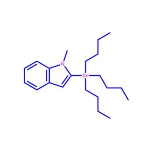 1-甲基-2-(三丁基甲锡烷基)-1H-吲哚,1-Methyl-2-(tributylstannyl)-1H-indole