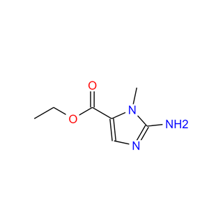 2-氨基-1-甲基-1H-咪唑-5-羧酸乙酯,2-AMINO-3-METHYL-3H-IMIDAZOLE-4-CARBOXYLIC ACID ETHYL ESTER