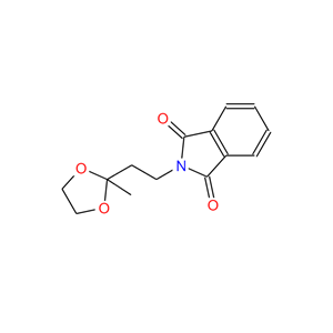 2-[2-(2-甲基-1,3-二氧戊环-2-基)乙基]异吲哚啉-1,3-二酮