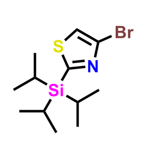 4-溴-2-（三异丙基甲硅烷基）噻唑,4-bromo-2-(triisopropylsilyl)thiazole