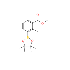 2-甲基-3-(4,4,5,5-四甲基-1,3,2-二氧杂环戊硼烷-2-基)苯甲酸甲酯,methyl 2-methyl-3-(4,4,5,5-tetramethyl-1,3,2-dioxaborolan-2-yl)benzoate