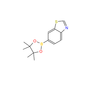 6-苯并噻唑频哪醇硼酸酯,6-(4,4,5,5-tetramethyl-1,3,2-dioxaborolan-2-yl)benzo[d]thiazole