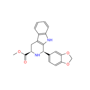 他达那非中间体,(1R,3R)-METHYL-1,2,3,4-TETRAHYDRO-1-(3,4-METHYLENEDIOXYPHENYL)-9H-PYRIDO[3,4-B]INDOLE-3-CARBOXYLATE