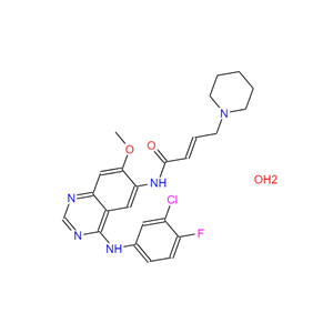 达克替尼一水合物,(E)-N-(4-((3-Chloro-4-fluorophenyl)amino)-7-methoxyquinazolin-6-yl)-4-(piperidin-1-yl)but-2-enamide hydrate