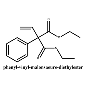 Phenyl-vinyl-malonsaeure-diaethylester；92582-17-7