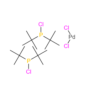 双(二叔丁基氯化膦)二氯化钯,DICHLOROBIS(CHLORODI-TERT-BUTYLPHOSPHINE) PALLADIUM (II)