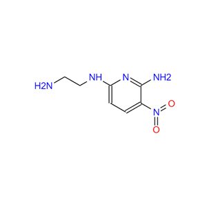 2,6-二氨基-N2-(2-氨乙基)-5-硝基吡啶,N6-(2-Aminoethyl)-3-nitro-2,6-pyridinediamine