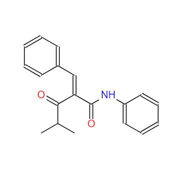 2-亚苄基-3-氧代-4-甲基-N-苯基戊酰胺,2-Benzylidene-4-methyl-3-oxo-N-phenylpentanamide