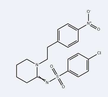4-氯-N-[1-[2-(4-硝基苯基)乙基]-2-亚哌啶基]苯磺酰胺,BenzenesulfonaMide, 4-chloro-N-[1-[2-(4-nitrophenyl)ethyl]-2-piperidinylid ene]-