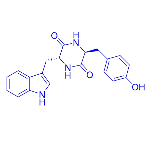 環(huán)（L-酪氨酸-L-色氨酸）Cyclo(WY),Cyclo(-L-Trp-L-Tyr)