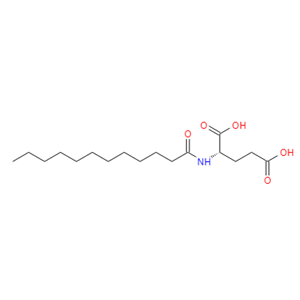 N-(1-氧代十二烷基)-L-谷氨酸(9CI)